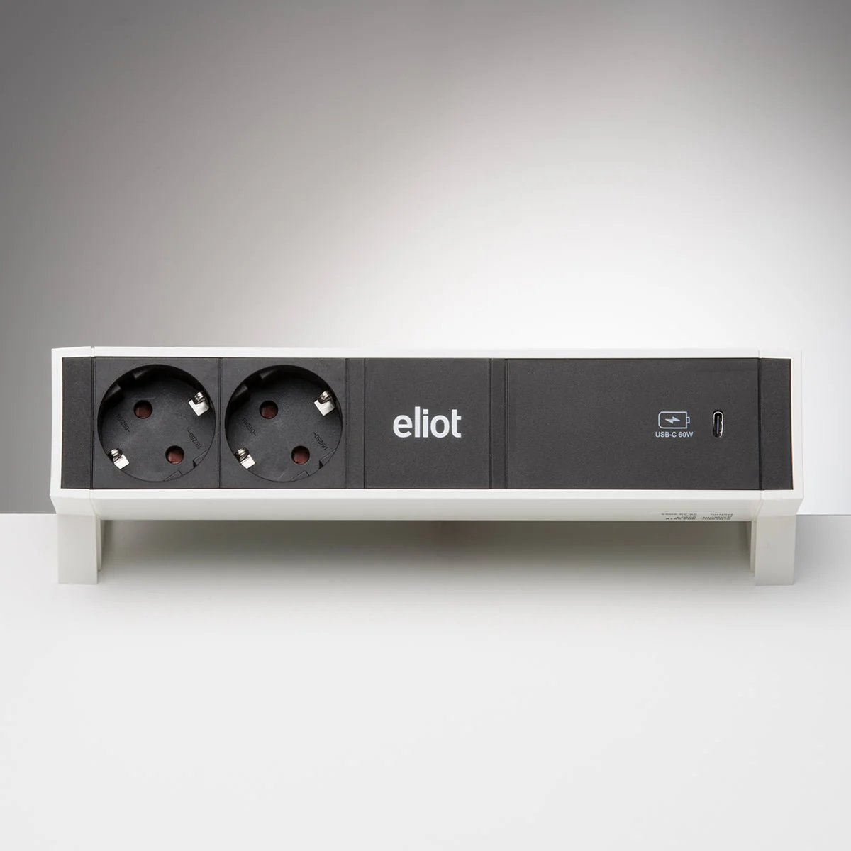Desk White Auftischsteckdose mit 60W USB-C - Image 5