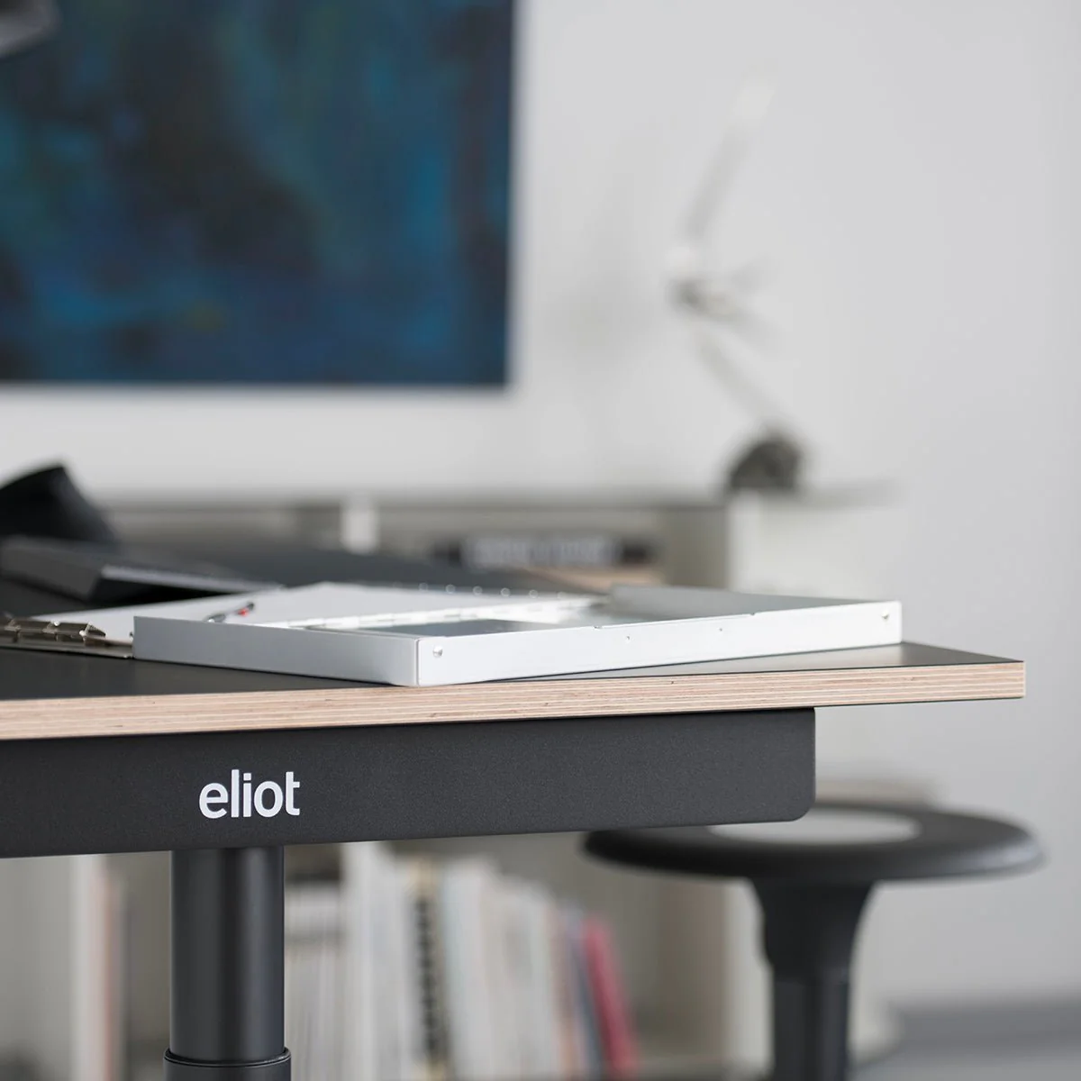 Eliot Original Black Tischplatte Multiplex Fenix Nero 160x79cm - Image 5