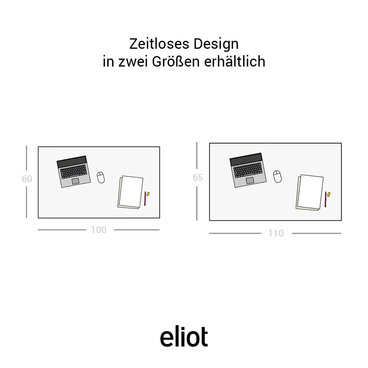 Eliot Tiny White Tischplatte Design White 100x60cm - Image 9